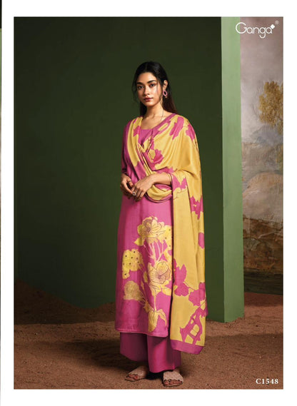 Aahat Ganga Pashmina Suits