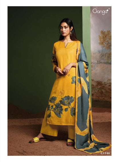 Aahat Ganga Pashmina Suits