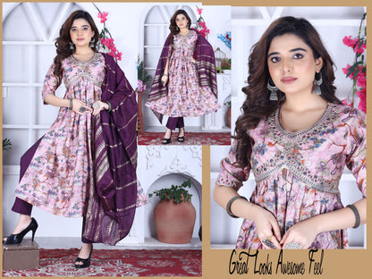 Aaliya Cut Ladli Modal Readymade Pant Style Suits