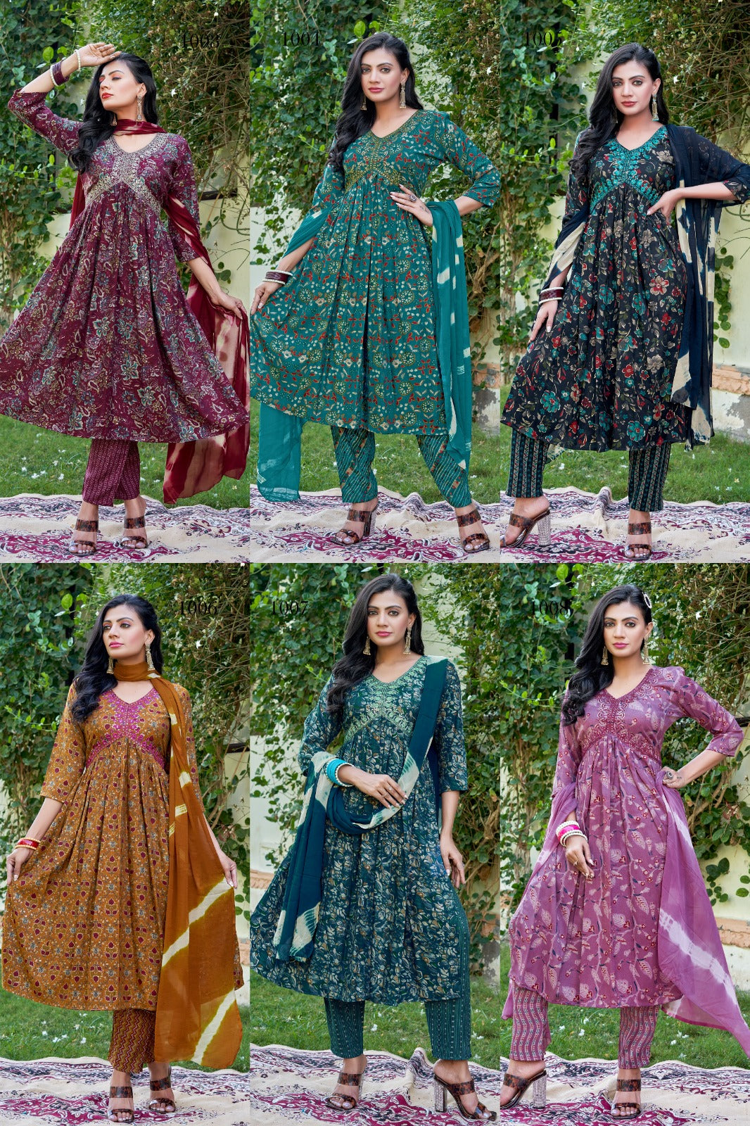 Aaliya Vol 10 Manjeera Capsule Readymade Pant Style Suits