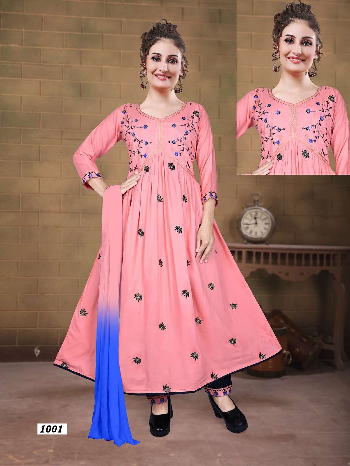 Aaliya Vol 1 Kavinay Rayon Readymade Pant Style Suits