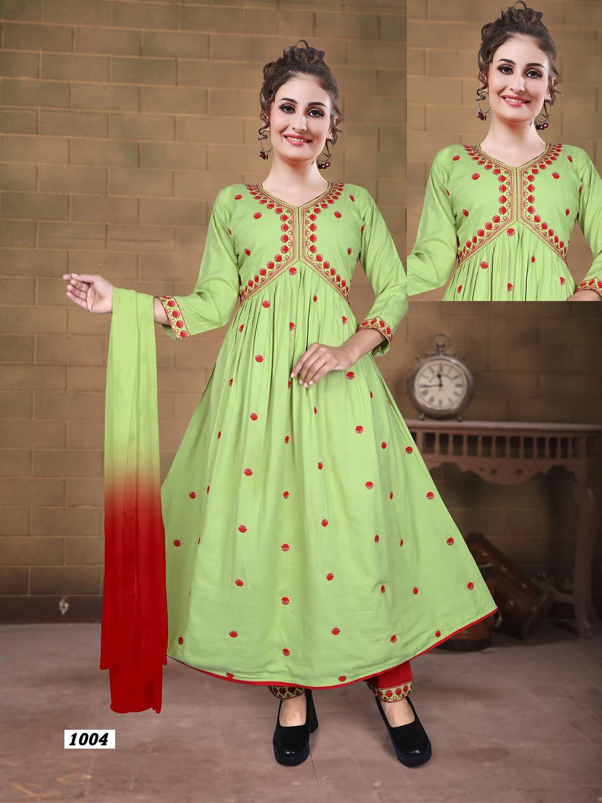 Aaliya Vol 1 Kavinay Rayon Readymade Pant Style Suits