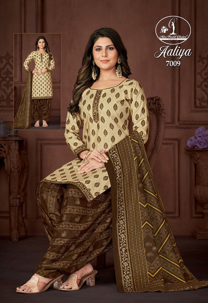 Aaliya Vol 7 Miss World Choice Cotton Dress Material