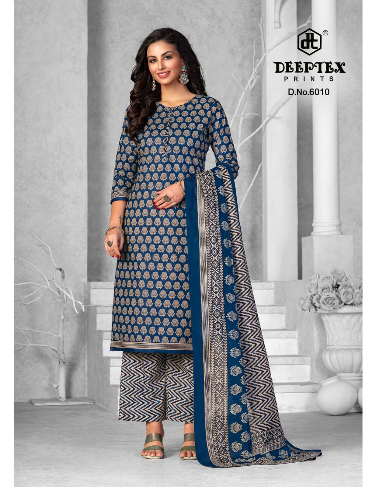 Aaliza Vol 6 Deeptex Prints Cotton Dress Material