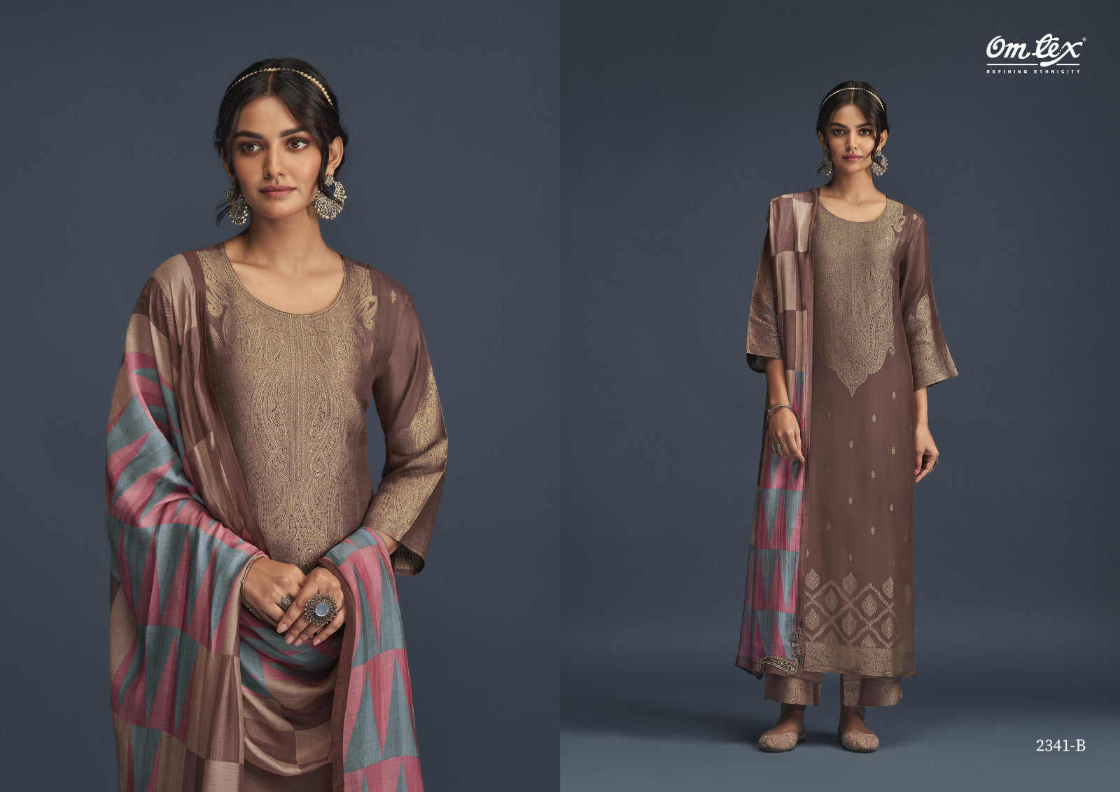 Aamod Vol 4 Omtex Pashmina Suits