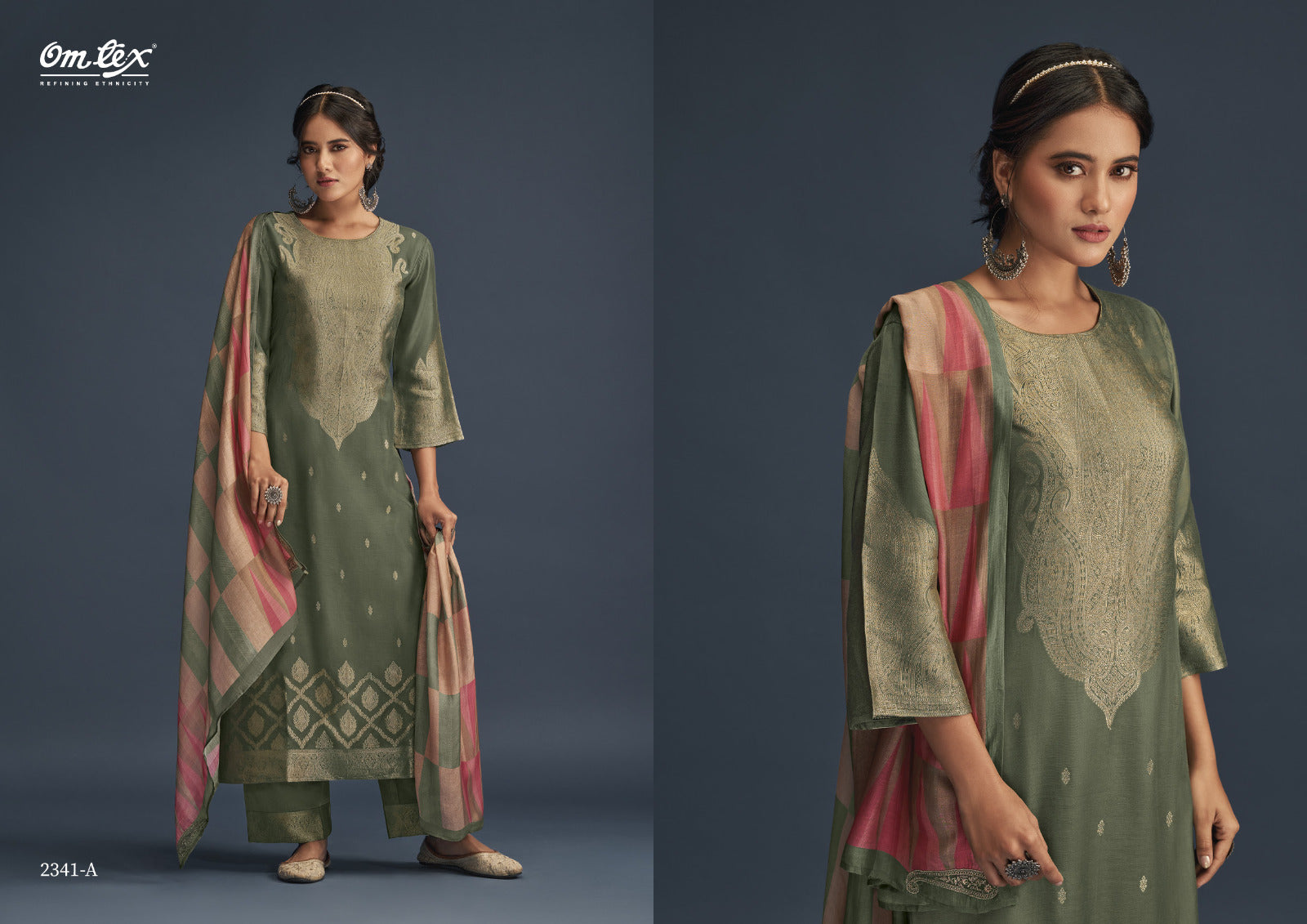 Aamod Vol 4 Omtex Pashmina Suits