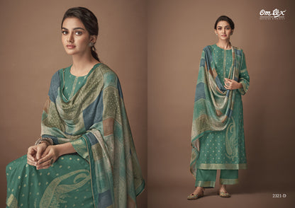 Aamod Vol 6 Omtex Pashmina Suits