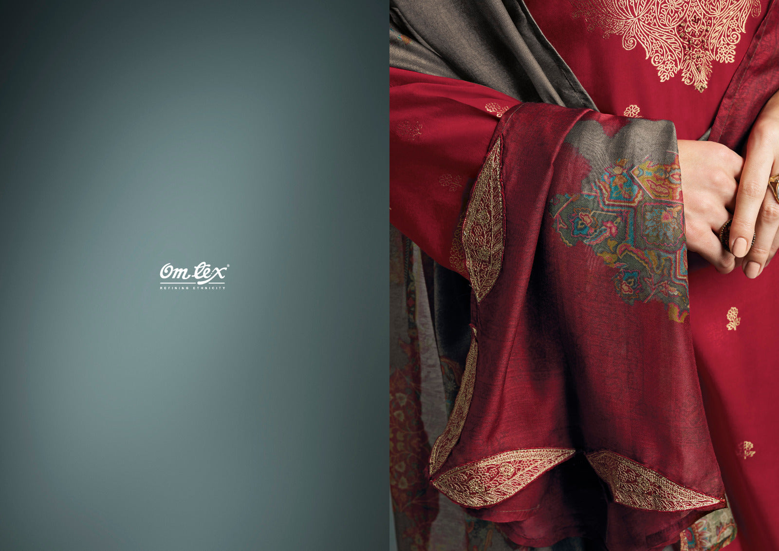 Aamod Vol Xvii Omtex Muslin Pant Style Suits