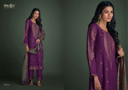 Aamod Vol Xiii Omtex Pashmina Suits