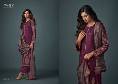 Aamod Xiv Omtex Pashmina Suits