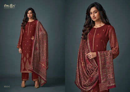 Aamod Xiv Omtex Pashmina Suits