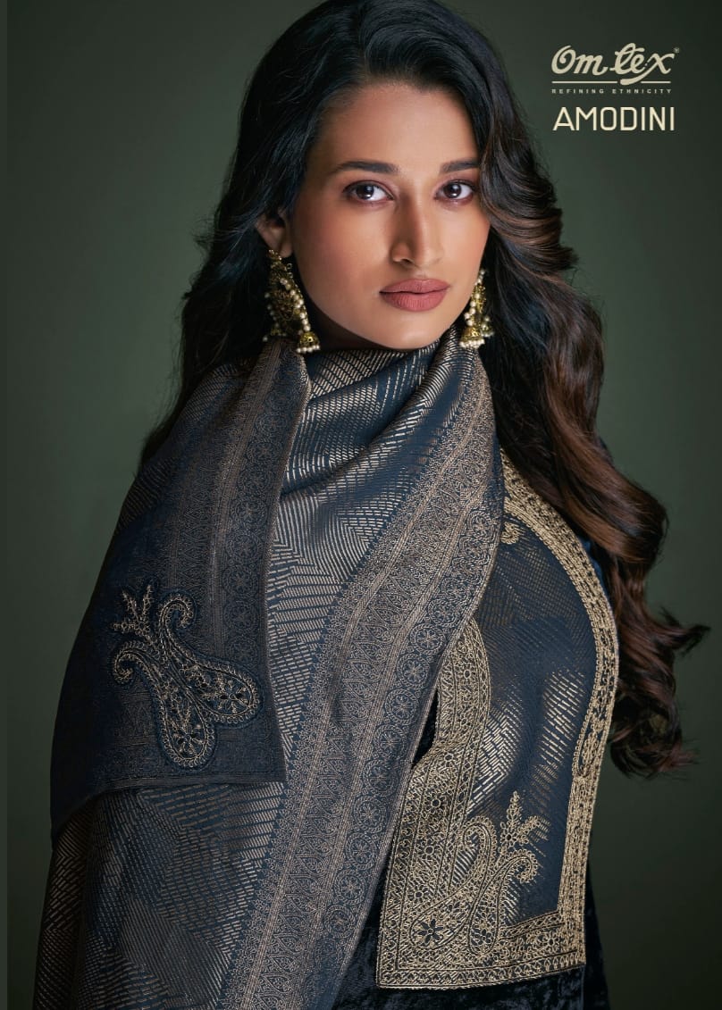 Amodini Omtex Velvet Suits