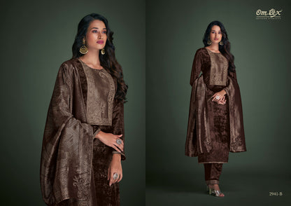 Amodini Omtex Velvet Suits