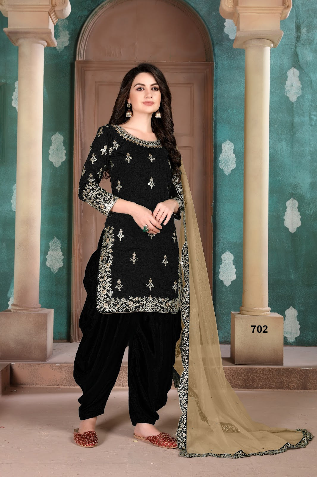 Aanaya Vol 107 Dani Creation Art Silk Patiyala Style Suits