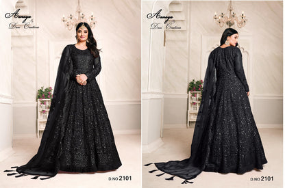 Aanaya Vol 121 Dani Creation Net Anarkali Salwar Suits