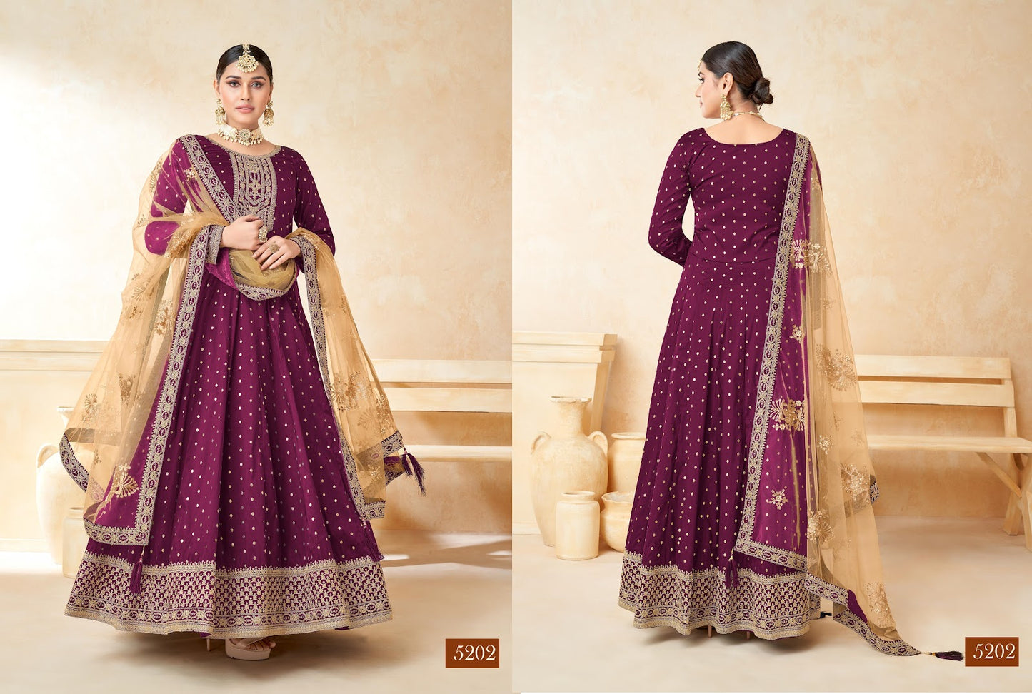 Aanaya Vol 152 Dani Creation Anarkali Salwar Suits
