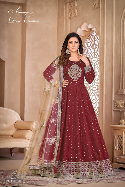 Aanaya Vol 166 Dani Fashion Anarkali Salwar Suits