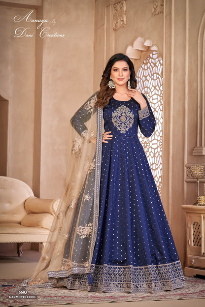 Aanaya Vol 166 Dani Fashion Anarkali Salwar Suits