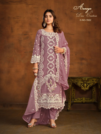 Aanaya Vol 170 Dani Creation Organza Pant Style Suits