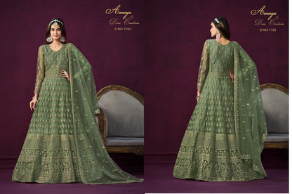 Aanaya Vol 171 Dani Creation Net Anarkali Salwar Suits