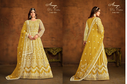 Aanaya Vol 172 Dani Creation Net Anarkali Salwar Suits