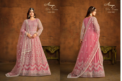 Aanaya Vol 172 Dani Creation Net Anarkali Salwar Suits