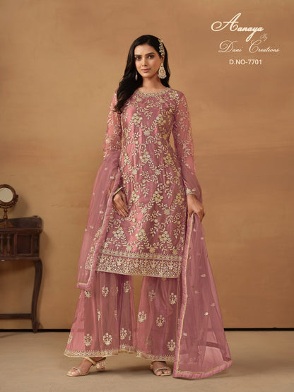 Aanaya Vol 177 Dani Creation Net Sharara Style Suits
