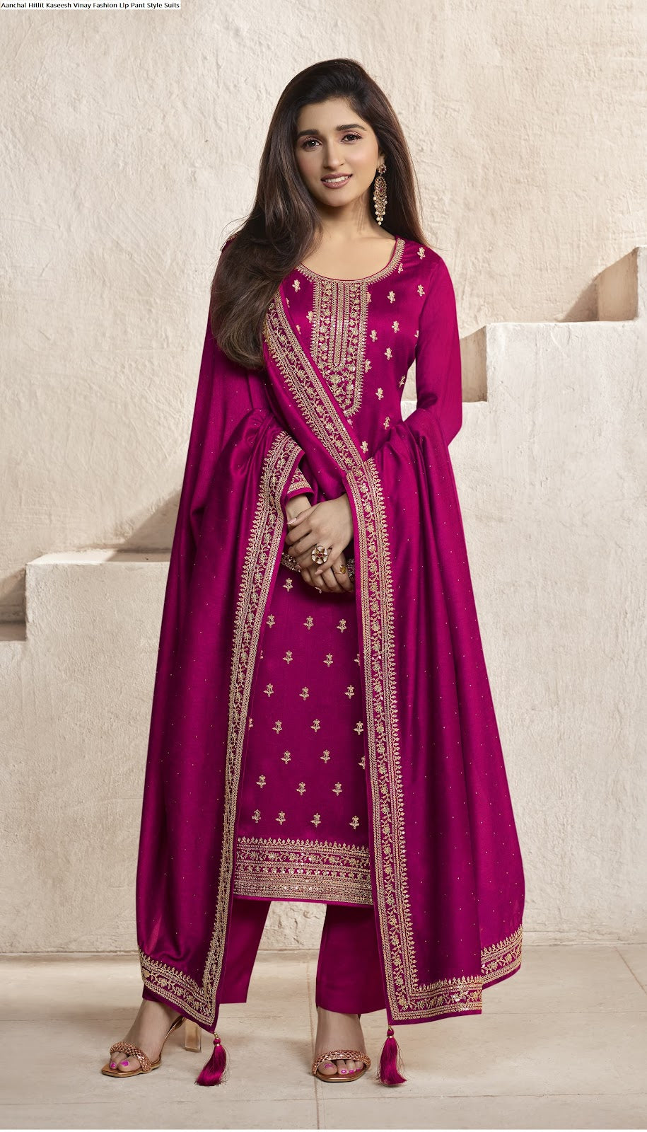 Aanchal Hitlit Kaseesh Vinay Fashion Llp Georgette Pant Style Suits
