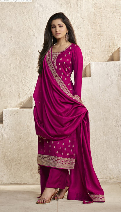 Aanchal Hitlit Kaseesh Vinay Fashion Llp Georgette Pant Style Suits