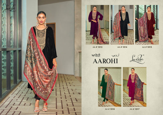 Aarohi Levisha Velvet Suits