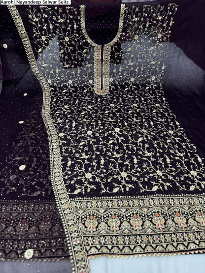 Aarohi Nayandeep Simmer Salwar Suits