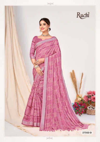 Aarushi Ruchi Cotton Silk Sarees
