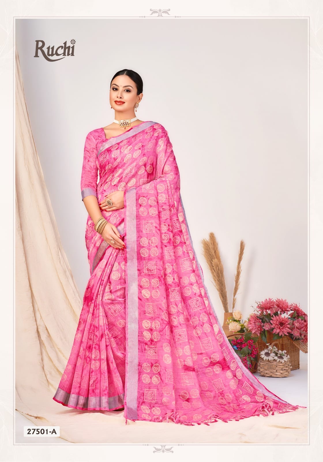 Aarushi Ruchi Cotton Silk Sarees