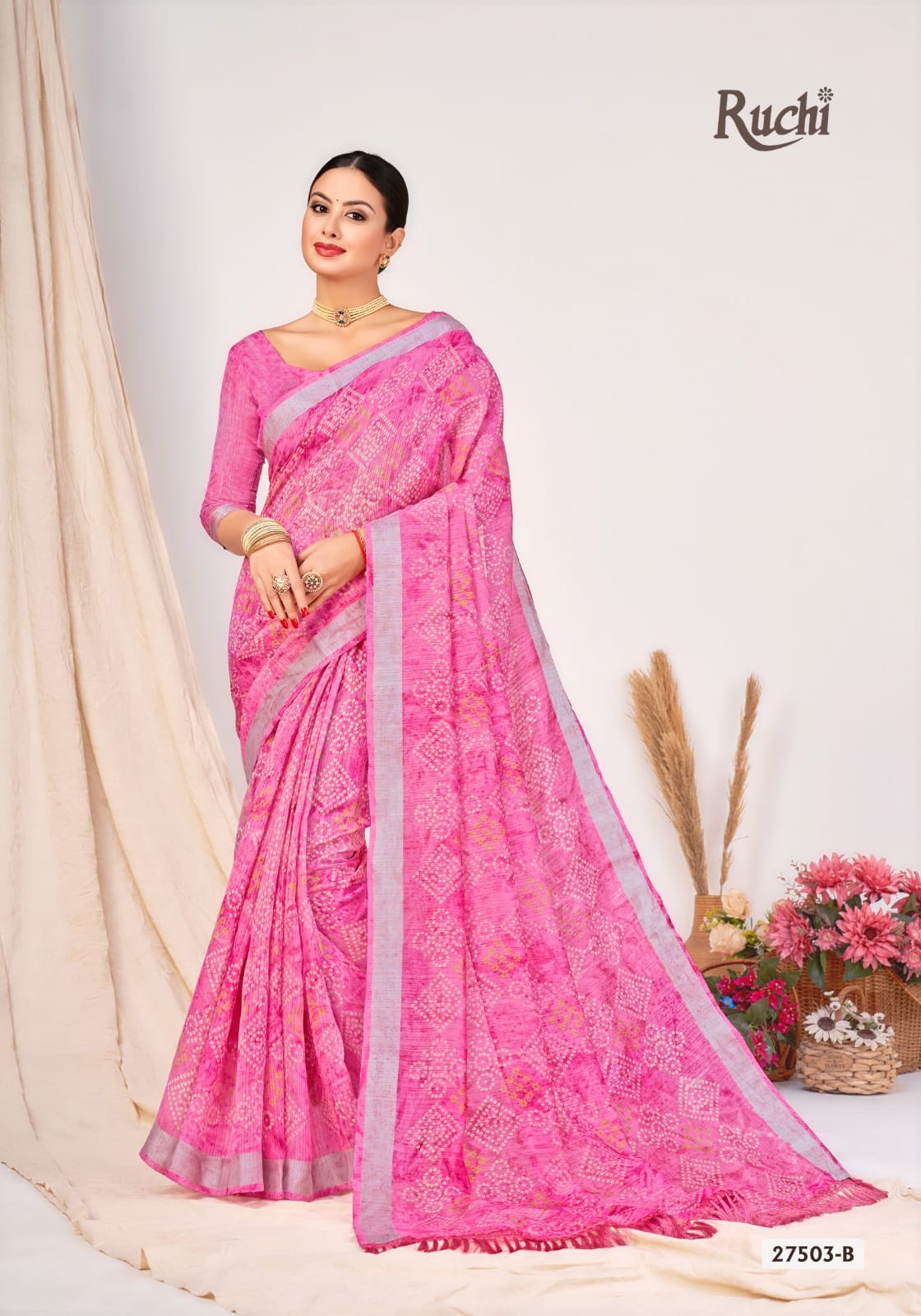 Aarushi Ruchi Cotton Silk Sarees