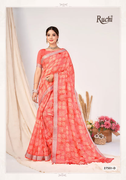 Aarushi Ruchi Cotton Silk Sarees