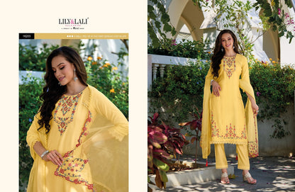 Aarya Lily Lali Milan Silk Readymade Pant Style Suits