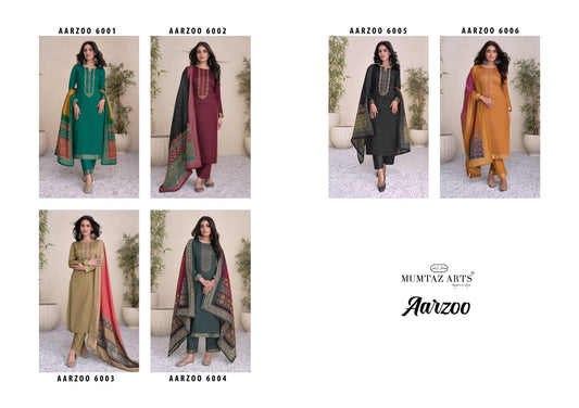 Aarzoo Mumtaz Arts Jaam Satin Pant Style Suits