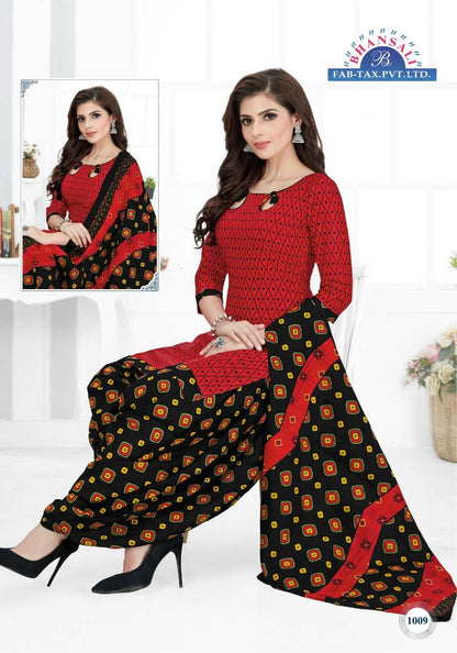 Aashma Vol 10 Bhansali Readymade Cotton Patiyala Suits