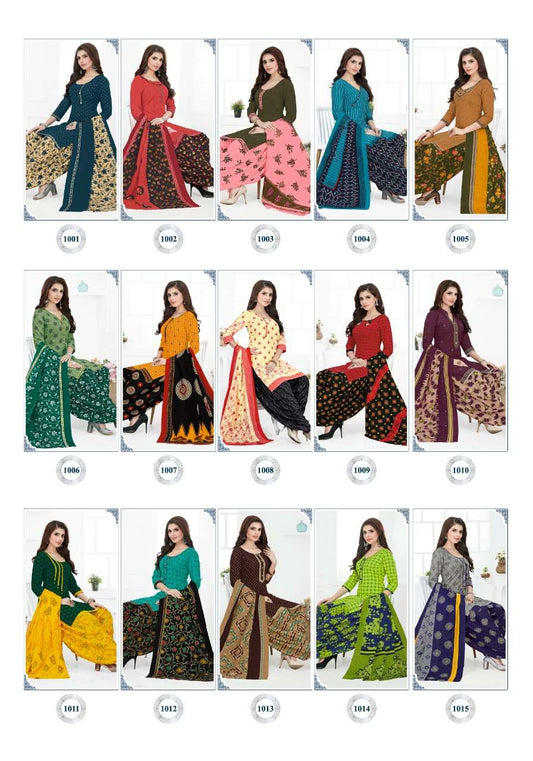 Aashma Vol 10 Bhansali Readymade Cotton Patiyala Suits