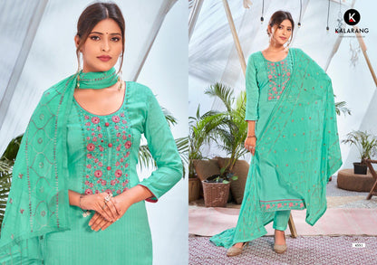 Aashvi Kalarang Silk Pant Style Suits