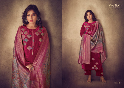 Aayat Omtex Velvet Suits