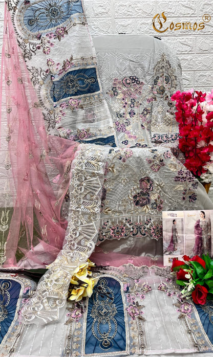 Aayra Vol 26 Cosmos Fashion Georgette Pakistani Salwar Suits