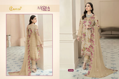Aayra Vol 26 Cosmos Fashion Georgette Pakistani Salwar Suits