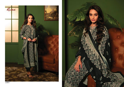 Abeera-1 Rivaa Jaam Satin Pant Style Suits