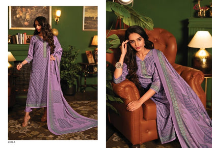 Abeera-1 Rivaa Jaam Satin Pant Style Suits