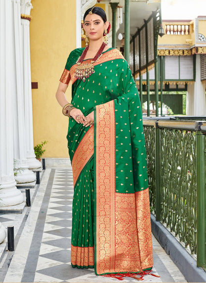 Abhi Silk Sangam Prints Fancy Sarees