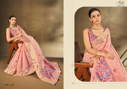 Abhitha Cotton Aura Sarees