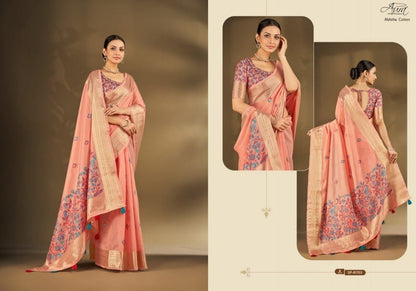 Abhitha Cotton Aura Sarees