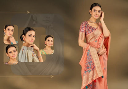 Abhitha Cotton Aura Sarees