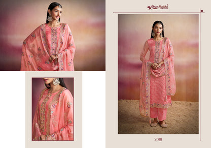 Adaab Shree Shalika Fashion Soft Organza Pant Style Suits